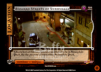 #199 Bizarro Streets of Sunnydale